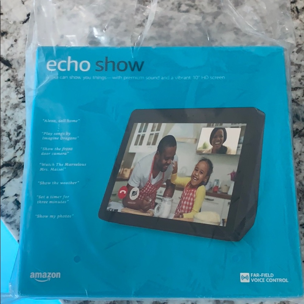 Brand new u open echo show 2nd generation